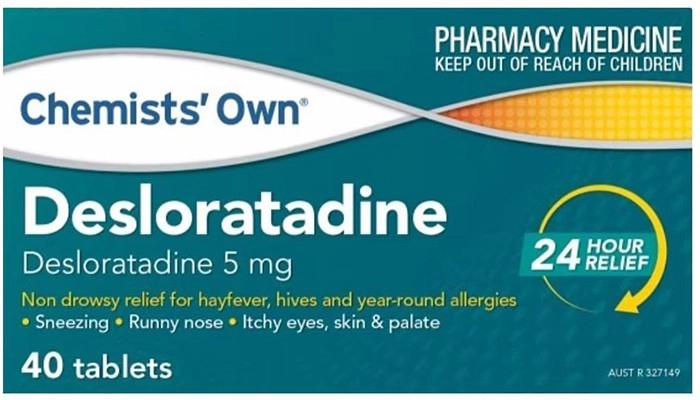 Chemists Own Desloratadine 5mg 40 Tablets