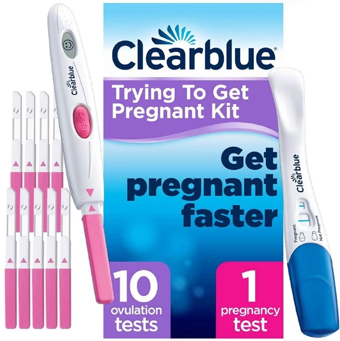 Clear Blue Ovulation Test 10 Pack + 1 Pregnancy Test