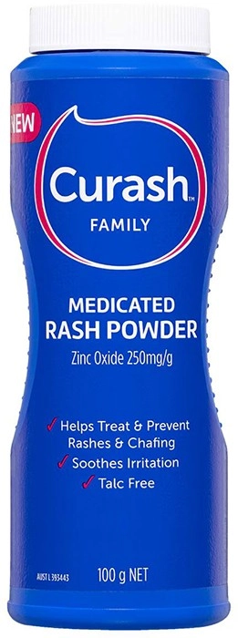 Curash Family Talc Free Medicated Rash Powder 100g