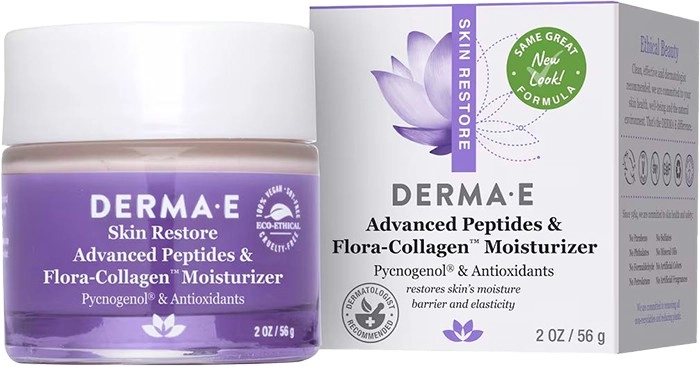 Derma E Advanced Peptides and Flora Collagen Moisturiser 56g