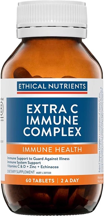 Ethical Nutrients Extra C Immune Complex 60 Tablets