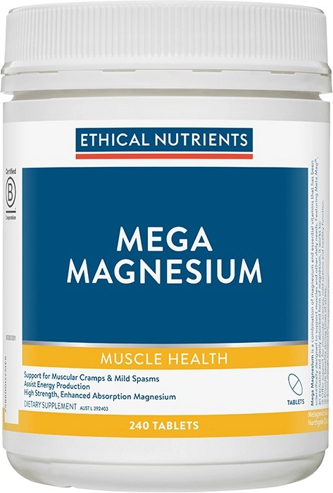 Ethical Nutrients Mega Magnesium 240 Tablets