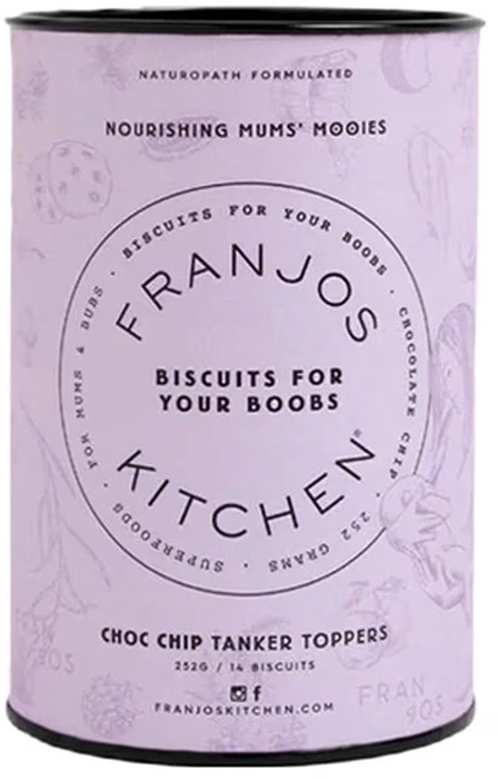 Franjos Kitchen Lactation Biscuits Choc Chip 250g