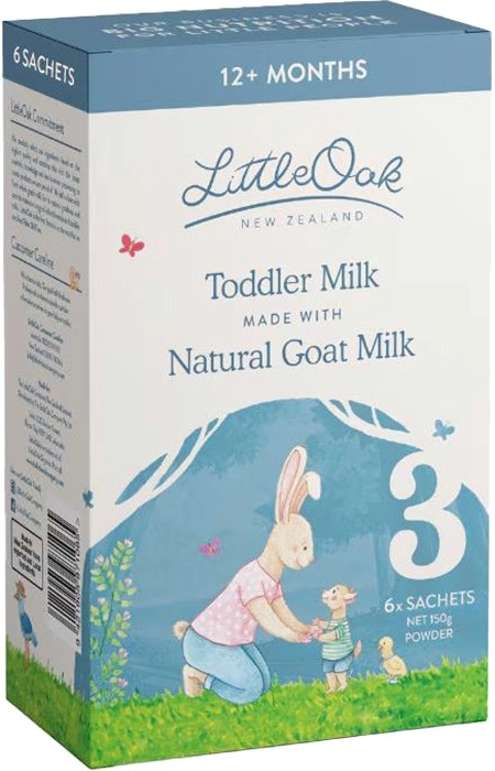 Goat's Milk Toddler Sachets Stage 3 - 6 x 30g