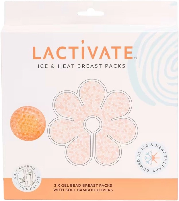 Lactivate Ice & Heat Breast Packs 2 Pack