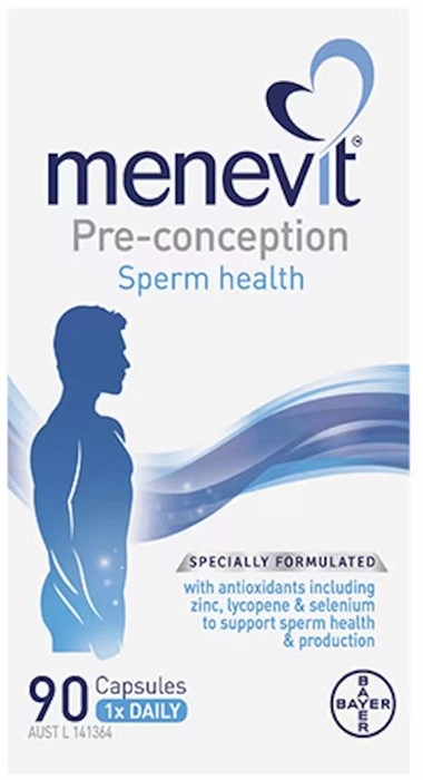 Menevit Pre Conception Sperm Health 90 Capsules