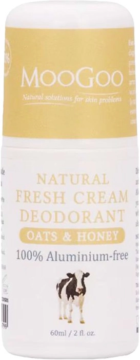 MooGoo Fresh Cream Deodorant Oats & Honey 60ml