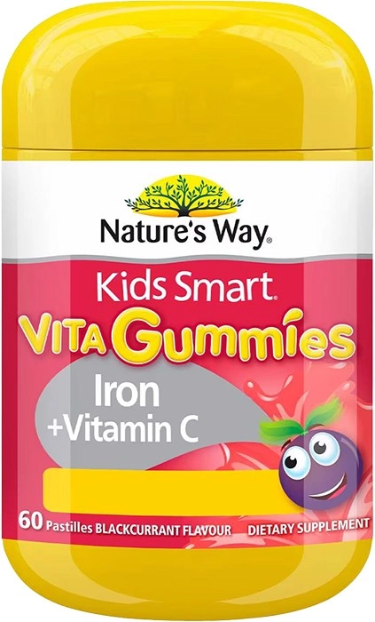 Nature's Way Kids Smart Vita Gummies Iron + Vitamin C 60 Pack