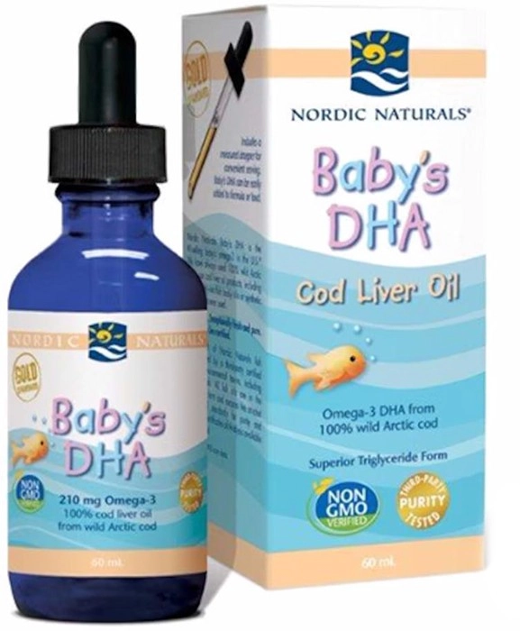 Nordic Naturals Babys DHA Cod Liver Oil 60ml