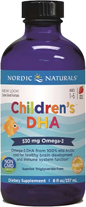 Nordic Naturals Childrens DHA Strawberry 237ml