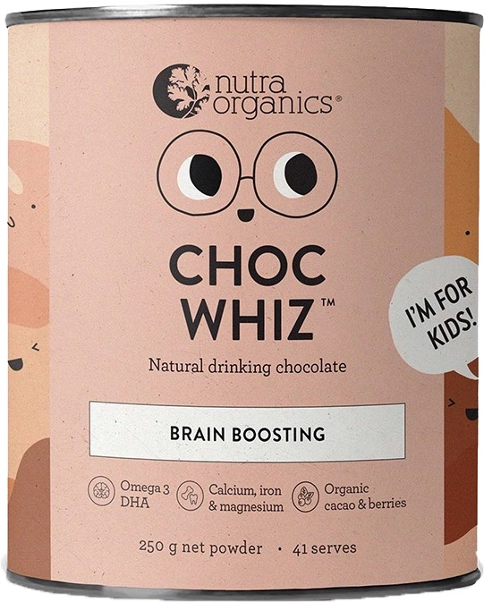 Nutra Organics Choc Whiz 250g