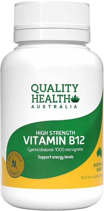 Quality Health Vitamin B12 1000mcg 90 Tablets