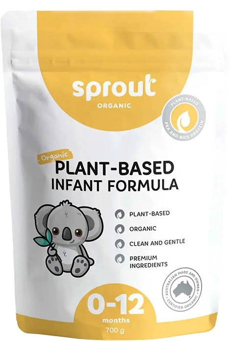 Sprout Organic Plant Based Infant Formula 0-12 Months 700g