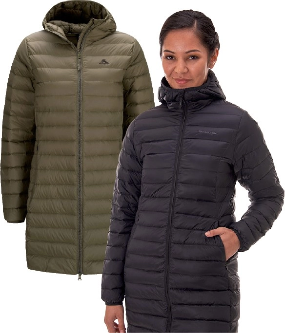 50% off Regular Price on Macpac Womens Uber Longline Down Jackets