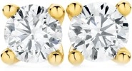 18ct Gold Diamond Earrings