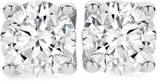 18ct White Gold Diamond Earrings