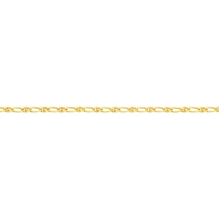 9ct Gold 55cm Solid Marine Chain