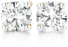 9ct Gold Diamond Studs