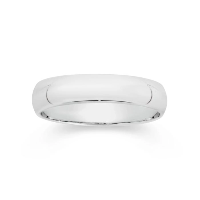 Sterling Silver 5mm Comfort Fit Band