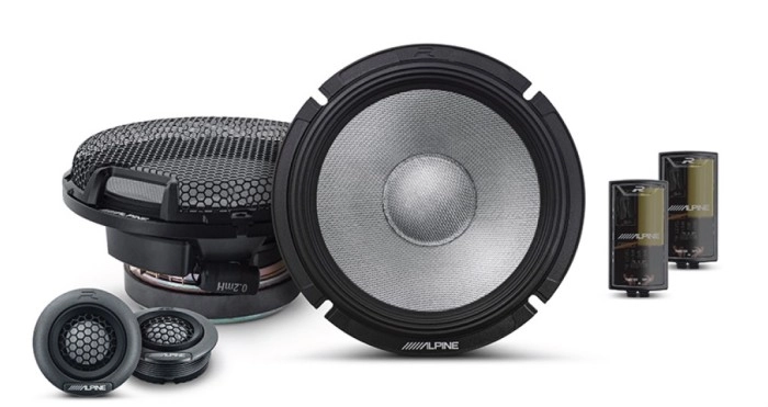 Alpine 6.5” R Series Pro 2 Way Component Speaker System