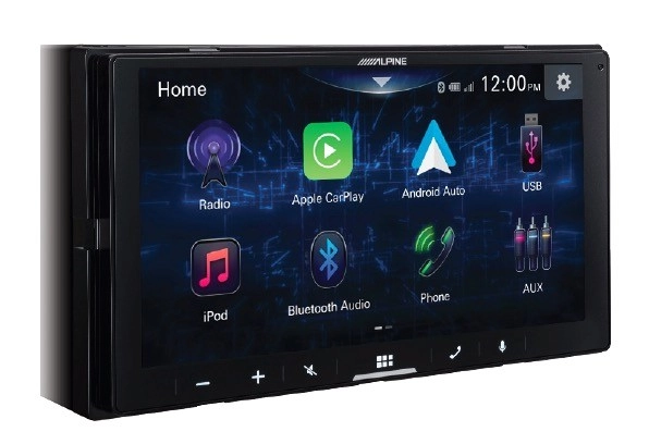 Alpine 7” Display Audio Head Unit W/Lighting Link