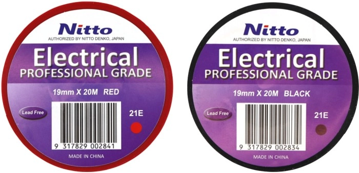 Nitto 20M Electrical Tape Rolls