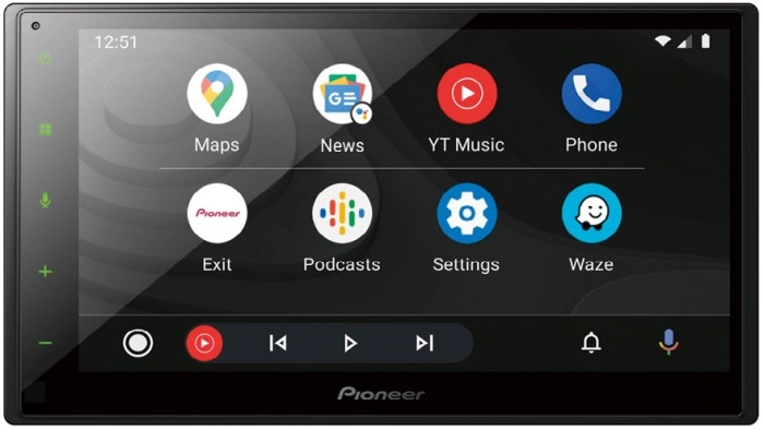 Pioneer 6.8” AV Head Unit with Apple Carplay & Android Auto