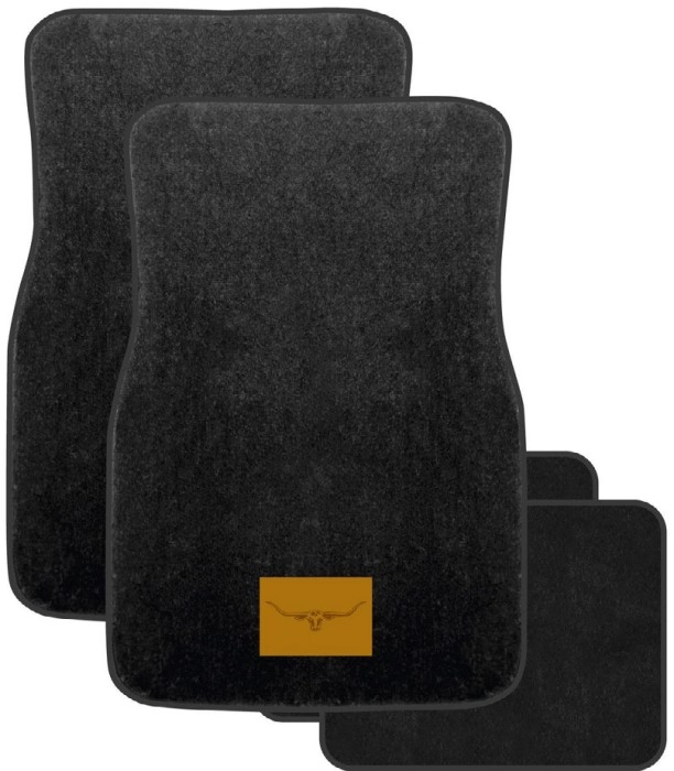 R.M. Williams Carpet Floor Mats Black