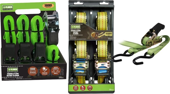 Xplorer Tie Down & Bungee Cord Range