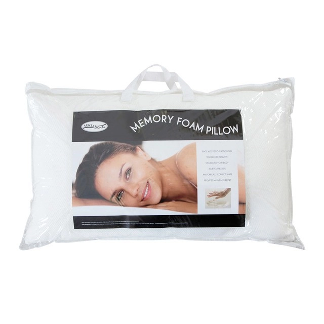 Chipped Memory Foam Pillow by Sensational