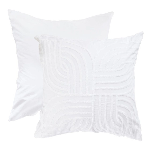 Leigh Tufted European Pillowcase by Habitat