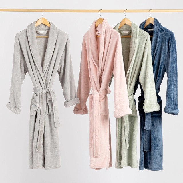 Microplush Bath Robe by Essentials