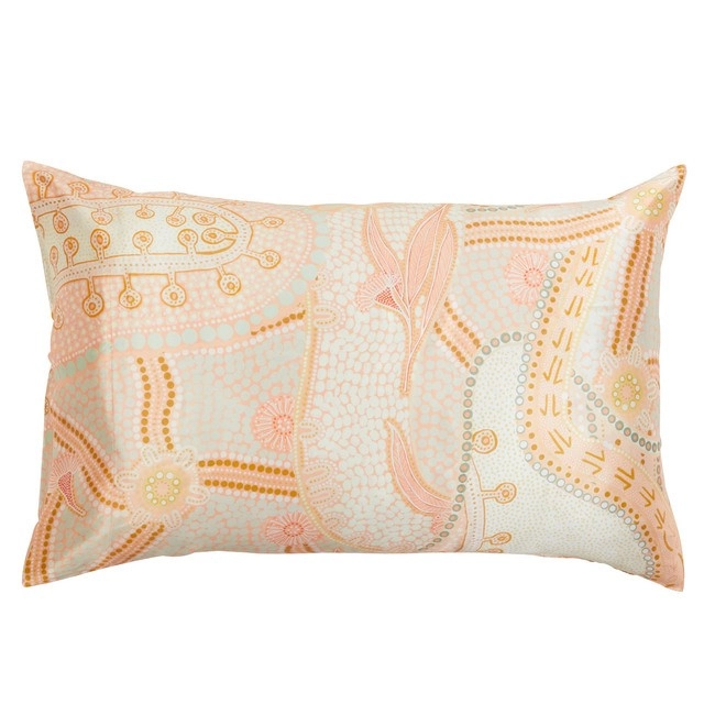 Mulberry Native Country Silk Printed Pillowcase by M.U.S.E.