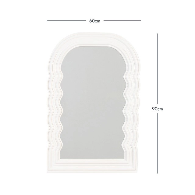 Olivia Scallop Mirror by M.U.S.E.