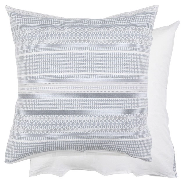 Tasman Jacquard European Pillowcase by Habitat