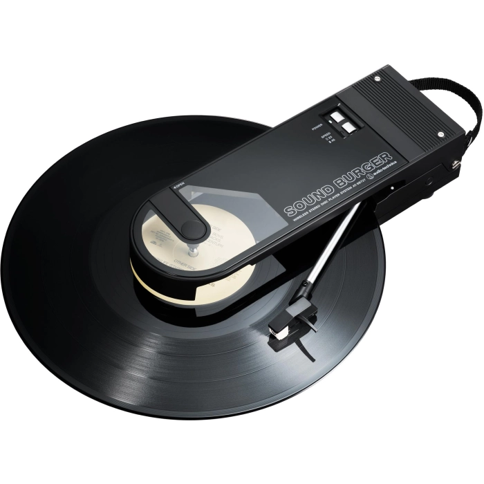 Audio-Technica AT-SB727 Sound Burger Portable Bluetooth Turntable (Black)