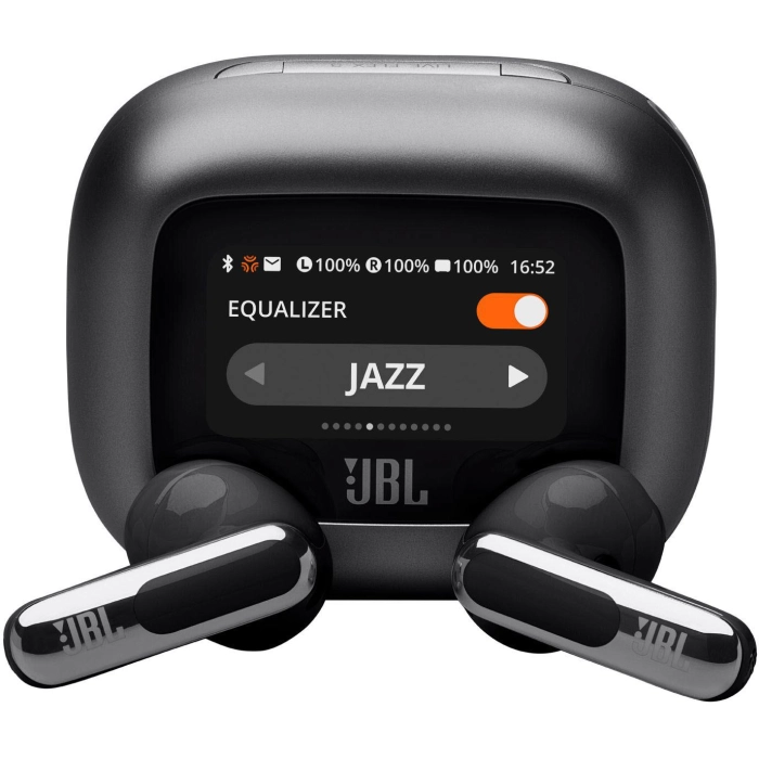 JBL Live Flex 3 TWS Noise Cancelling In-Ear Headphones (Black)