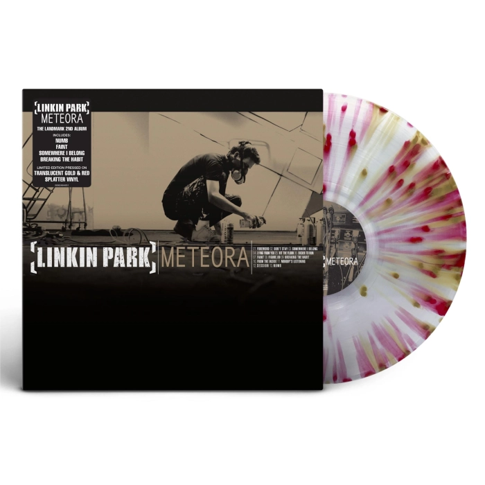 Meteora (Limited Clear / Red / Gold Splatter Vinyl Reissue)