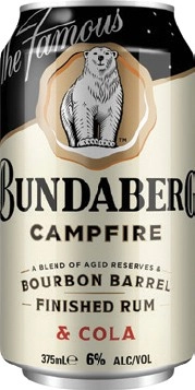 Bundaberg Campfire Rum & Cola 6% 4 Pack