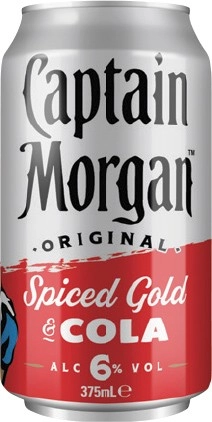 Captain Morgan & Cola 6% 10 Pack