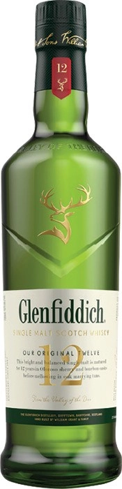 Glenfiddich 12YO Scotch Whisky 700mL