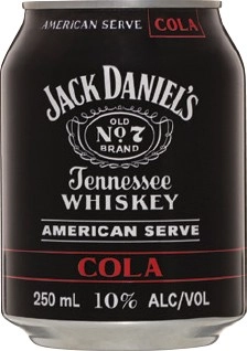 Jack Daniel's American Serve 10% Varieties 4 Pack