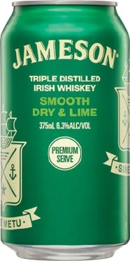 Jameson 6.3% 4 Pack Varieties