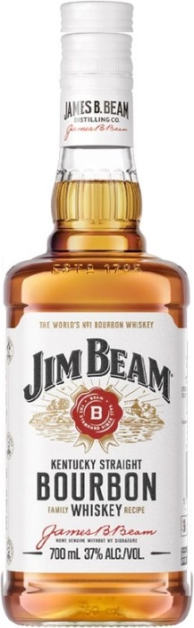 Jim Beam White Label Bourbon 700mL