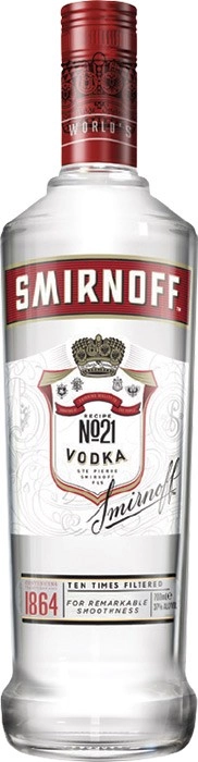 Smirnoff Red Label Vodka 700mL