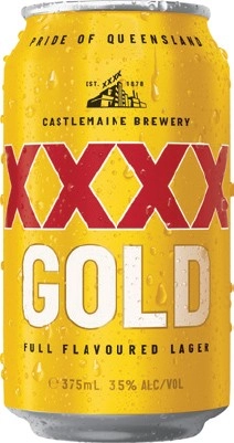 XXXX Gold 30 Can Block