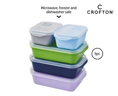 Microwave Safe Food Containers 5pc Set