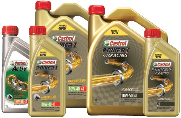 15% off Castrol Motorcycle Oils^