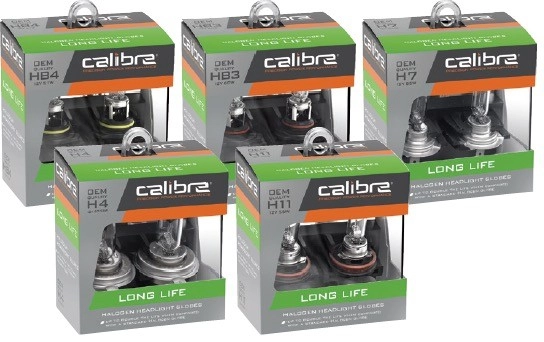 20% off Calibre Long Life Globes