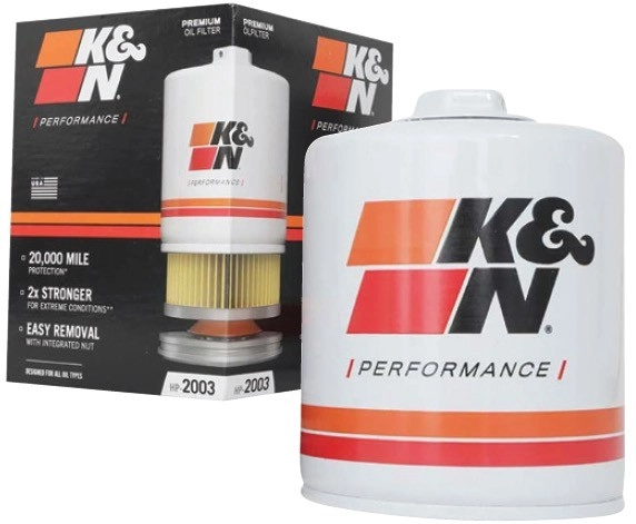 20% off K&N Premium Oil Filters